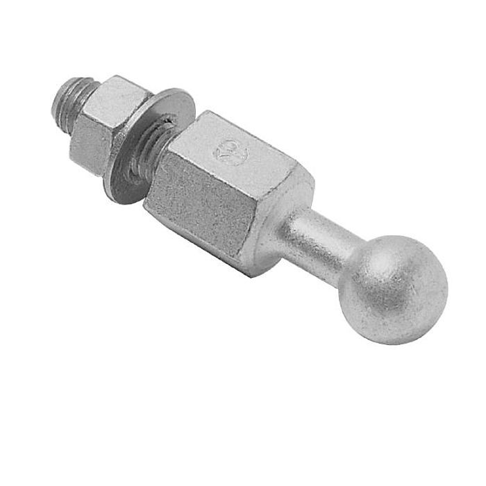 Kugelbolzen  25mm Durchmesser, Gewinde M12x28mm Gesamtlänge: 95mm, Ik=29,6 kA/1s