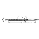 [305520001] Pressverbinder  Al/St  zugfest Al/St 120/20 mm²  K25 / K13
