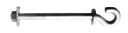 [243000102] Aufhängehaken  M 16 X 310 St feuerverzinkt